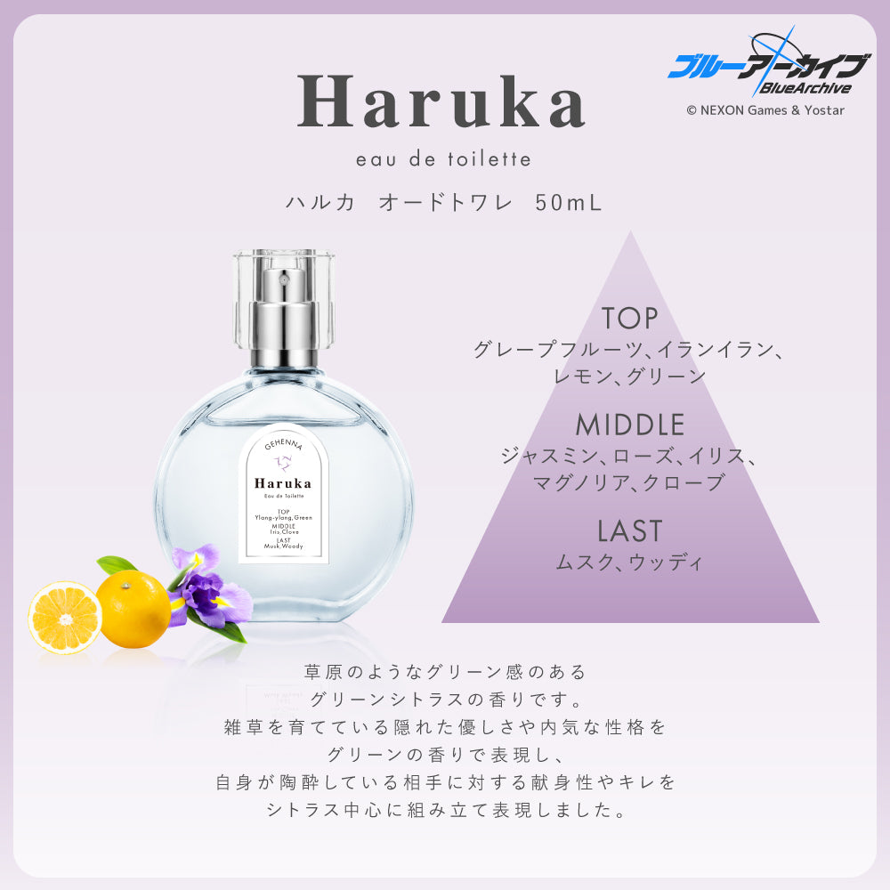 ハルカ オードトワレ 50mL + アクリルパネルセット